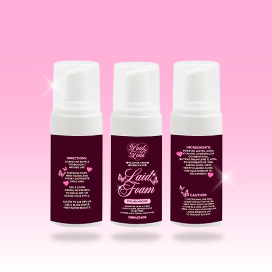 Laid Foam Styling Mousse