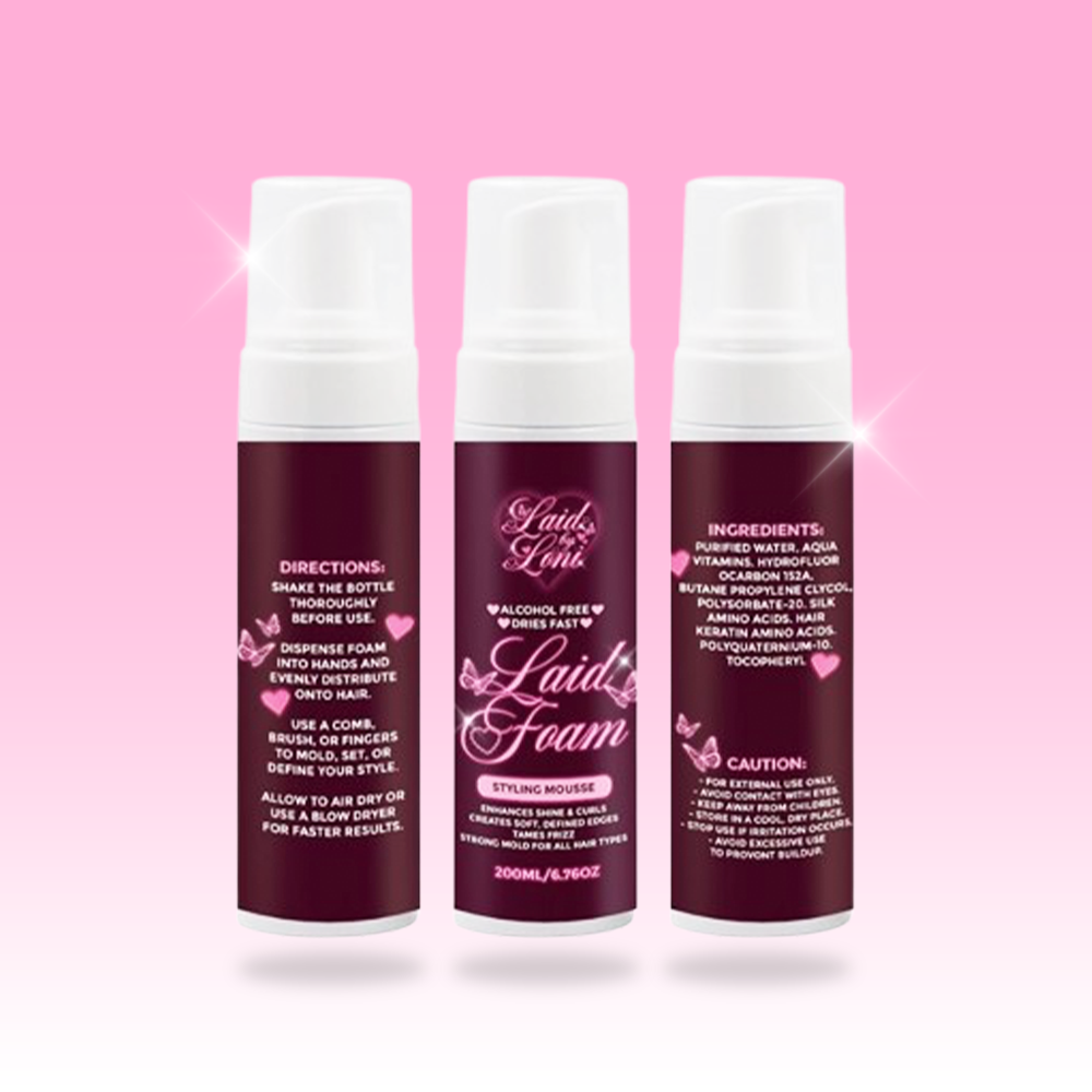 Laid Foam Styling Mousse